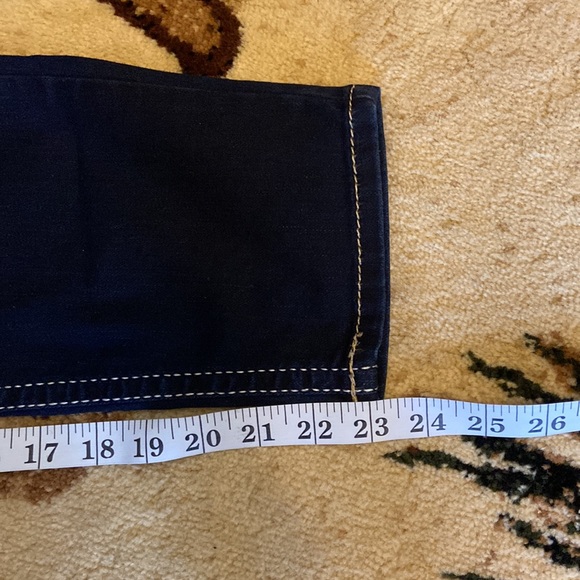 Suki Super Stretch Silver Jeans Capris W29/L23 - Picture 13 of 14